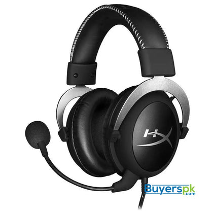 HyperX Cloud Pro Gaming Headset - Silver - with in-Line Audio Control for PS4 Xbox One and PC (HX-HSCL-SR/NA) - Headset