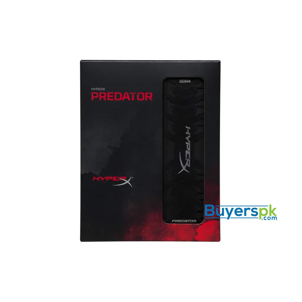 HyperX Predator Black 16GB 3200MHz DDR4 CL16 DIMM XMP Desktop PC Memory (HX432C16PB3/16) - RAM