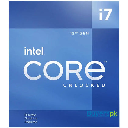 Intel® Core™ I7-12700kf 12th Gen Processor 25m Cache up to 5.00 Ghz - Price in Pakistan