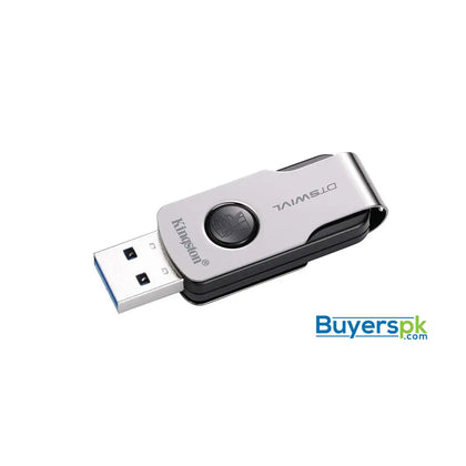Kingston USB 3.0 16GB DataTraveler SWIVL USB 3.0 Flash Memory Stick Drive DTSWIVL/16GB - Storage Devices