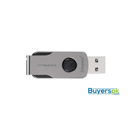 Kingston USB 3.0 16GB DataTraveler SWIVL USB 3.0 Flash Memory Stick Drive DTSWIVL/16GB - Storage Devices