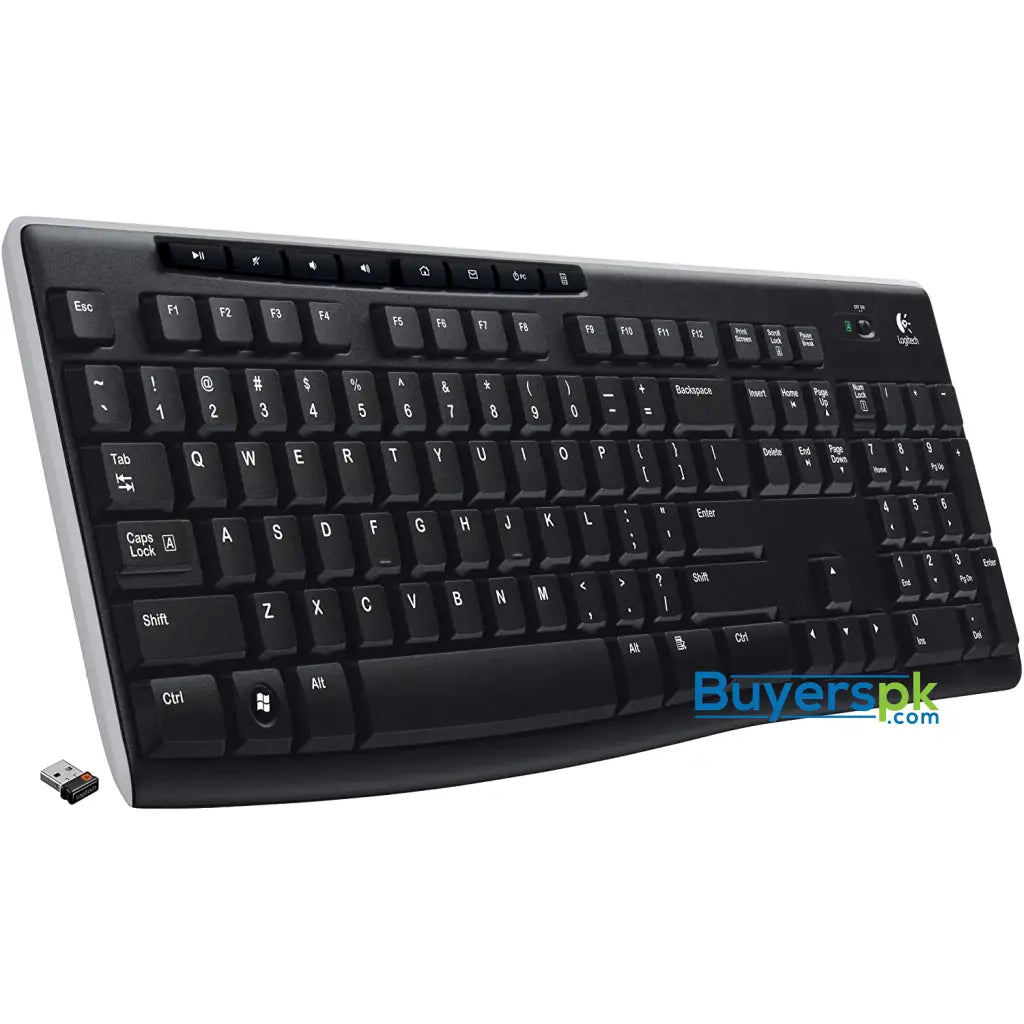 Logitech K270 Wireless Keyboard - Black