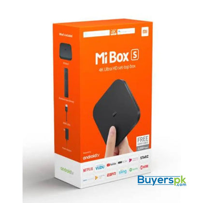 Mi Tv Box s 4k Smart 2gb+8gb - Android TV Price in Pakistan