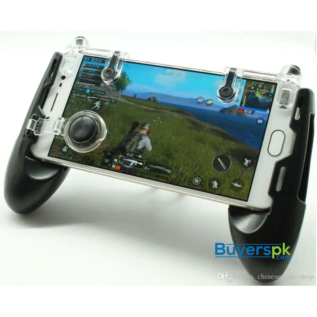 Pubg 3 in 1 Portable Jl-02 Joystick Mobile Gamepad Controller - Black - Price Pakistan