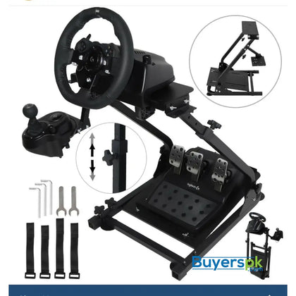 Pxn A9 Adjustable Gaming Wheel Stand - Game Trigger Price in Pakistan
