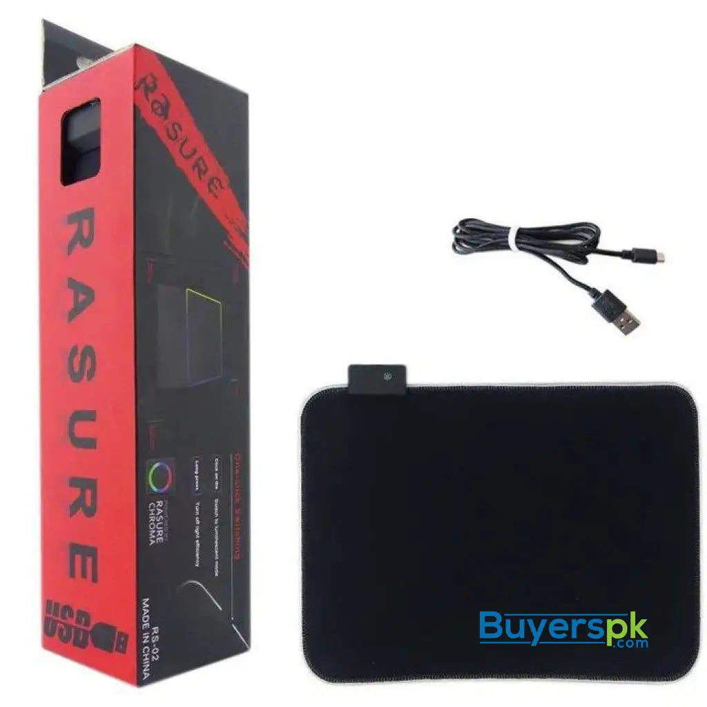 Rasure Rs-02 Rgb Light Mouse Pad (small) - Price in Pakistan