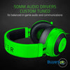Razer Kraken Pro V2 - Nalog Gaming Headset - Green - Oval Ear Cushions