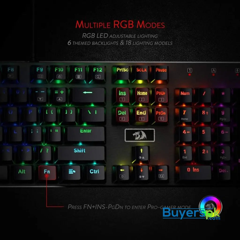 Redragon Devarajas K556 Rgb Mechanical Gaming Keyboard - Price in Pakistan