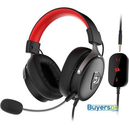 Redragon H520 Icon Wired Gaming Headset 7.1 Surround Sound - Memory Foam Earpads - 50mm Drivers - Price in Pakistan