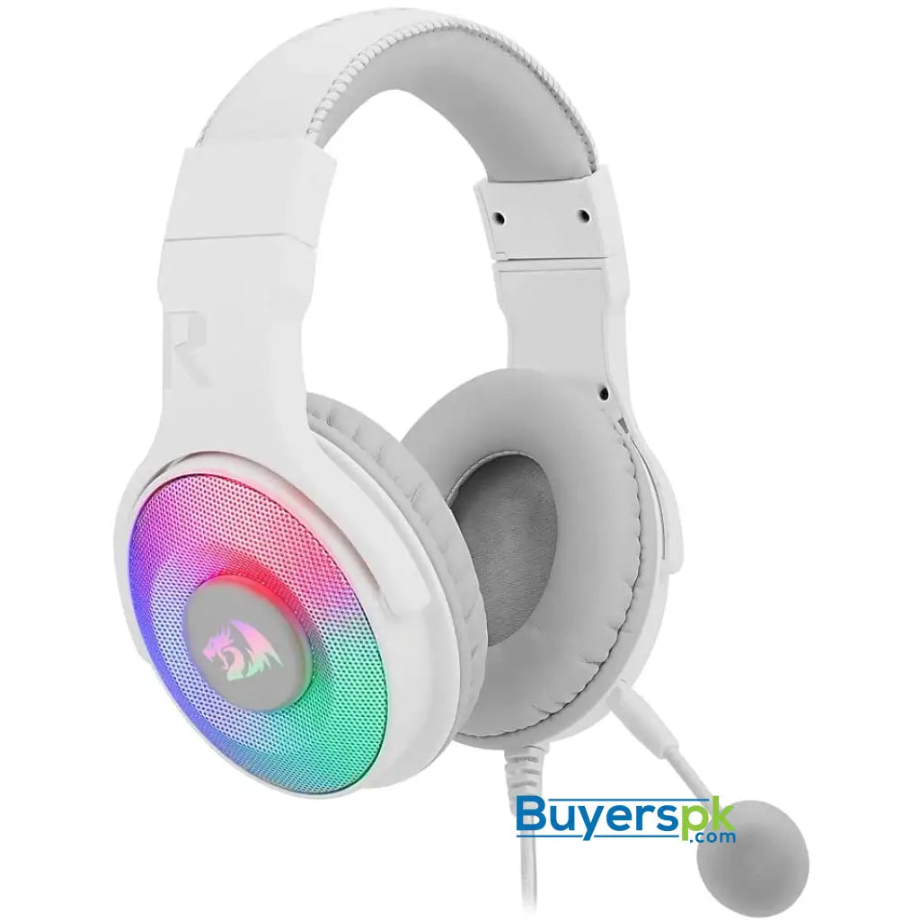 Redragon Headset Gamer Pandora 2 Rgb Btanco - H350w-rgb-1 White Adjustable - Price in Pakistan