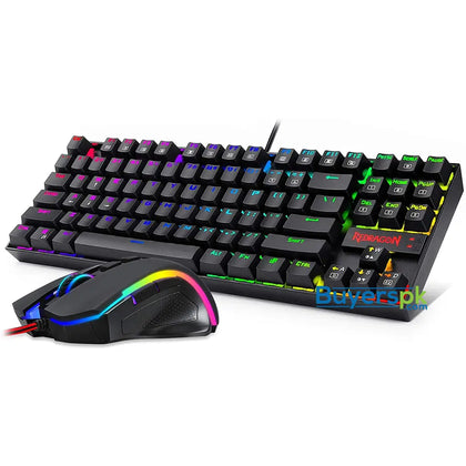Redragon K552-rgb-ba Mechanical Gaming Keyboard and Mouse Combo - Price in Pakistan