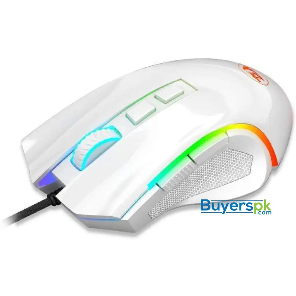 Redragon M607w Griffin 7200 Dpi Rgb Gaming Mouse – White - Price in Pakistan