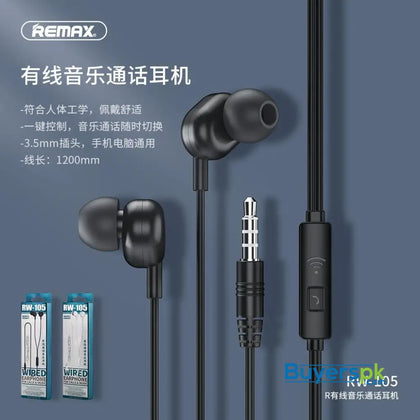 REMAX STEREO HANDSFREE RW 105 - headset