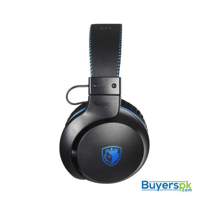 Sades F Power Sa 717 Blue Gaming Headset Excellent Stereo Audio Fun Aesthetic Design - Price in Pakistan