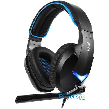 Sades Wand Sa 914 Blue Gaming Headset Virtual 7.1 Surround Sound 2 Audio Modes Option Magical - Price in Pakistan