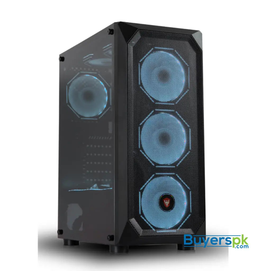 Sate Gaming Case Atx K875 6 Rgb Fans Argb Controller Strip Acrylic Panel - Casing Price in Pakistan