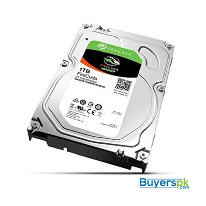 Seagate 1TB FireCuda Gaming SSHD (Solid State Hybrid Drive) - 7200 RPM SATA 6Gb/s 64MB Cache 3.5-Inch Hard Drive (ST1000DX002) 5 Yrs