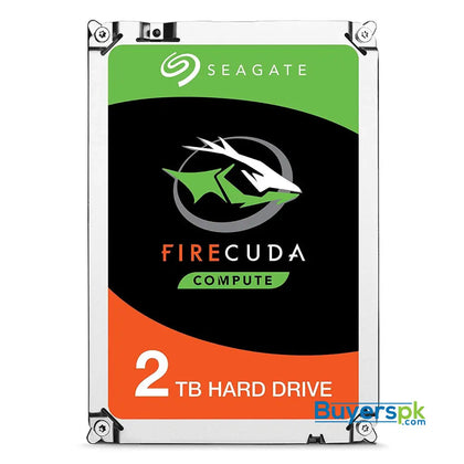 Seagate 2TB FireCuda Gaming SSHD (Solid State Hybrid Drive) - 7200 RPM SATA 6Gb/s 64MB Cache 3.5-Inch Hard Drive (ST2000DX002) 5 Yrs