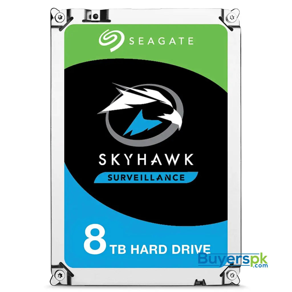 Seagate SkyHawk 8TB Surveillance Hard Drive - SATA 6Gb/s 256MB Cache 3.5-Inch Internal Drive (ST8000VX0022) 3 Yrs Warranty - Hard Drive