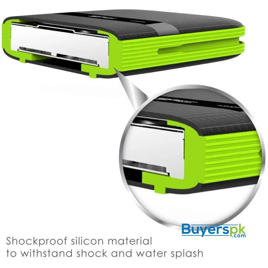 Silicon Power 4TB USB-C USB 3.0 Rugged Portable External Hard Drive Armor A60 - Hard Drive