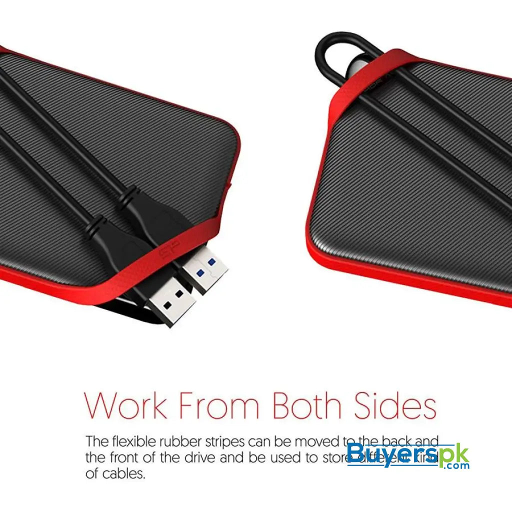 Silicon Power SP Armor A62 4TB Rugged Portable External Hard Drive - Hard Drive