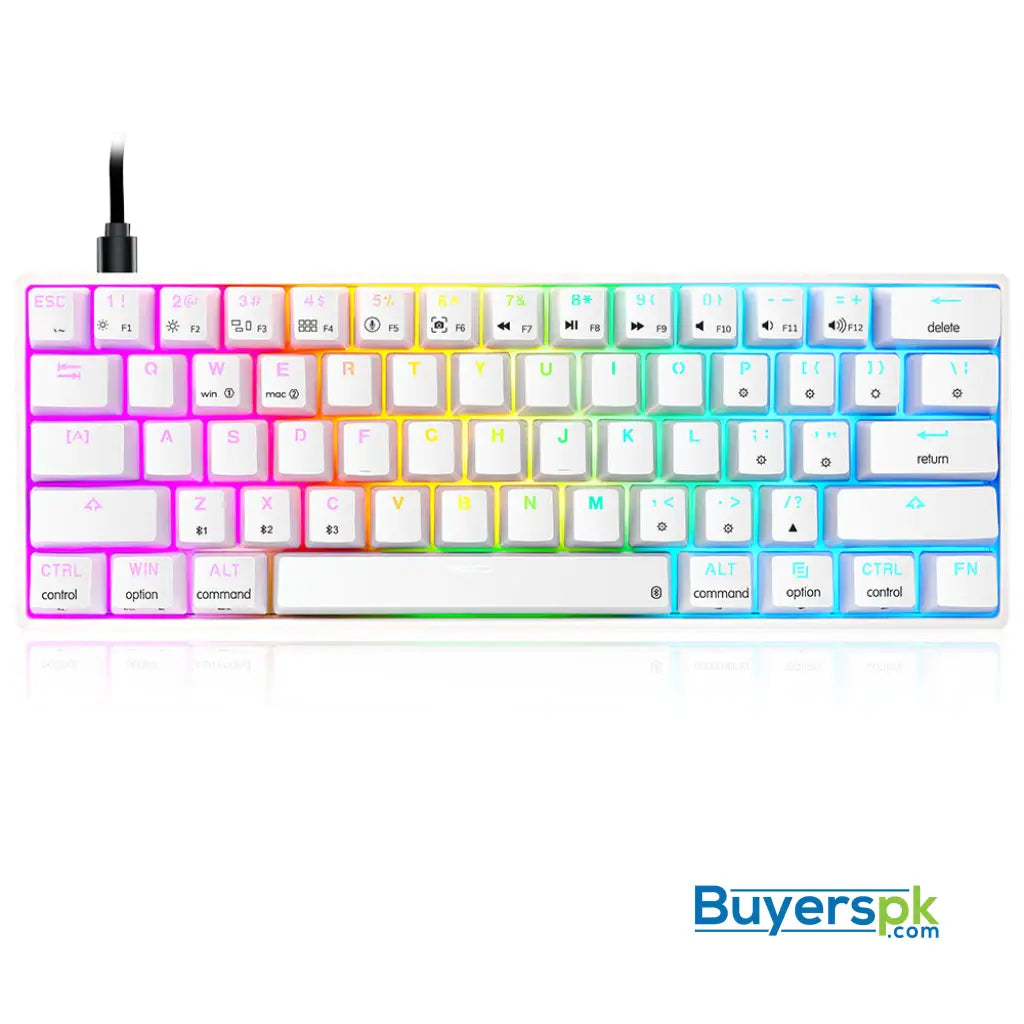 Sk61s White (abs Keycaps) Switches: Yellow