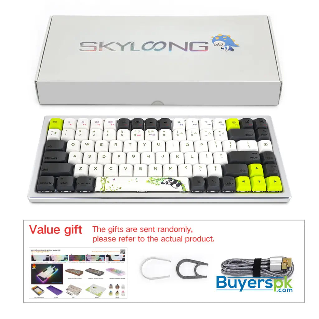 Sk84s Panda (gk1 Keycaps) Switches: Red - gaming keyboard Price in Pakistan