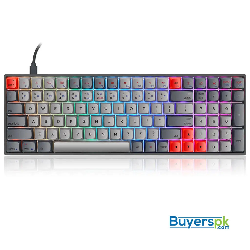 Sk96s Deep Grey (pbt Keycaps) Switches: Brown - gaming keyboard Price in Pakistan