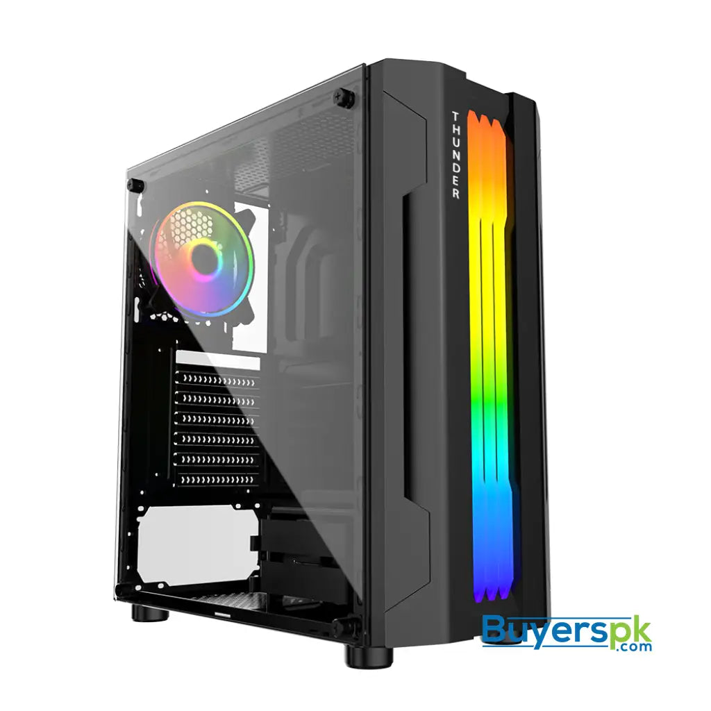 Thunder Archer Tgc-144 Gaming Case with Rgb Strip - Casing Price in Pakistan