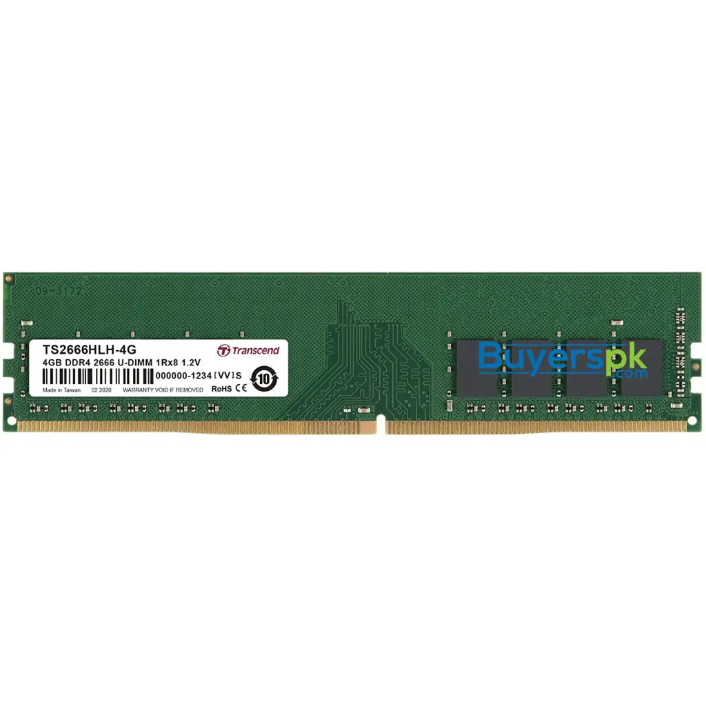 Transcend Desktop Ram 4gb Ts2666hlh-4g - RAM Price in Pakistan