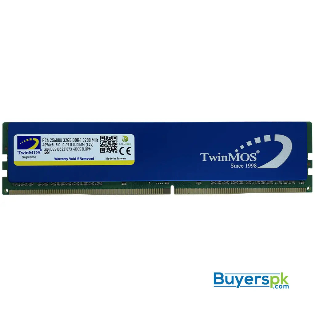Twinmos Ddr4 16gb 3200mhz Udimm Desktop Memory