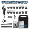 Wahl Chrome Pro Complete Haircutting Kit with 21 Pieces
