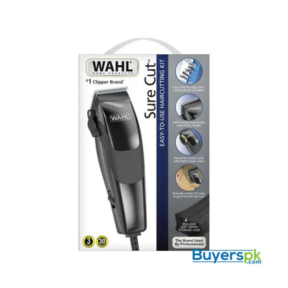 Wahl sure Cut Professional Corded Hair & Beard Complete Clipper Trimmer Kit - Shaving Machine Price in Pakistan