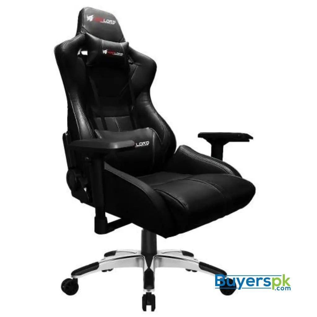 Warlord Templar Gaming Chair - Black Templar-Black - Chair