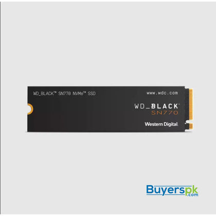 Wd Black Sn770 Ssd Nvme 500gb - SSD Price in Pakistan