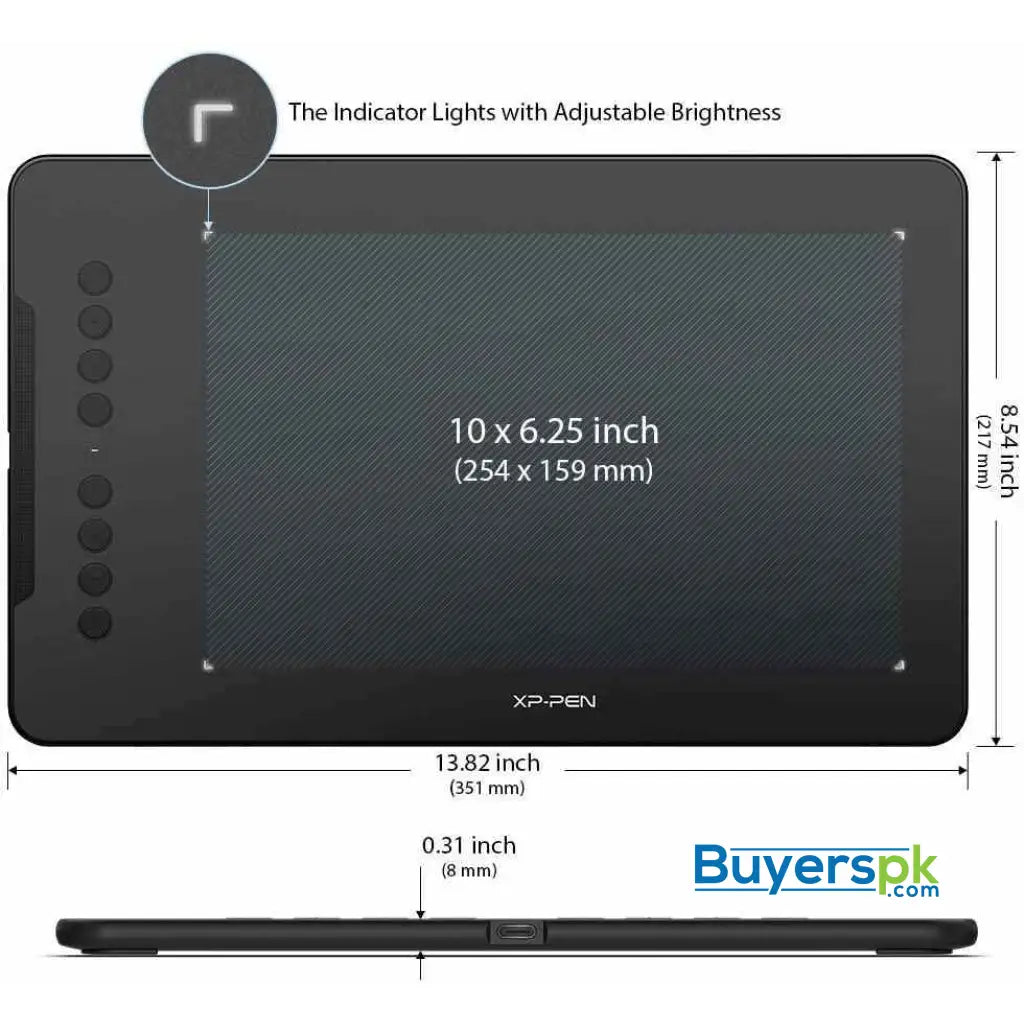 Xp Pen Deco 01 V2 Designer Drawing Tablet - Graphic Price in Pakistan