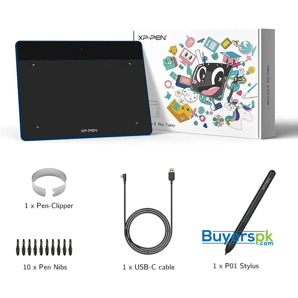 Xp-pen Deco Fun s Graphic Drawing Tablet 6x4 Inches Digital Sketch Pad Osu for - Price in Pakistan