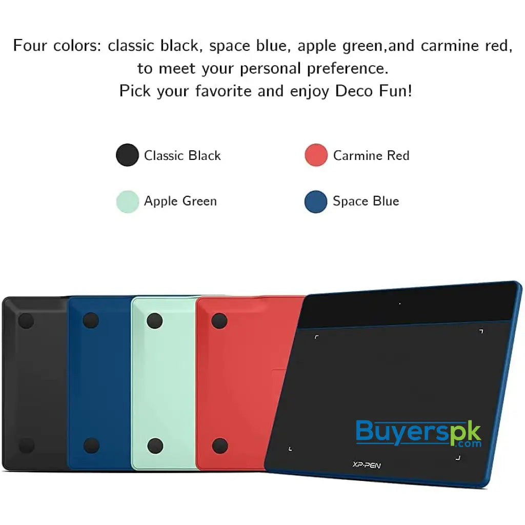 Xp-pen Deco Fun s Graphic Drawing Tablet 6x4 Inches Digital Sketch Pad Osu for - Price in Pakistan