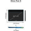 Xp-pen Deco Fun s Graphic Drawing Tablet 6x4 Inches Digital Sketch Pad Osu Tablet for Digital
